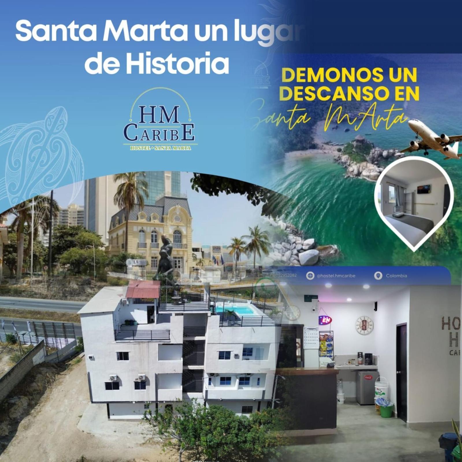 Hotel Hm Caribe Santa Marta  Exteriör bild